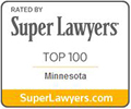Rated by Super Lawyers Top 100, Minnesota