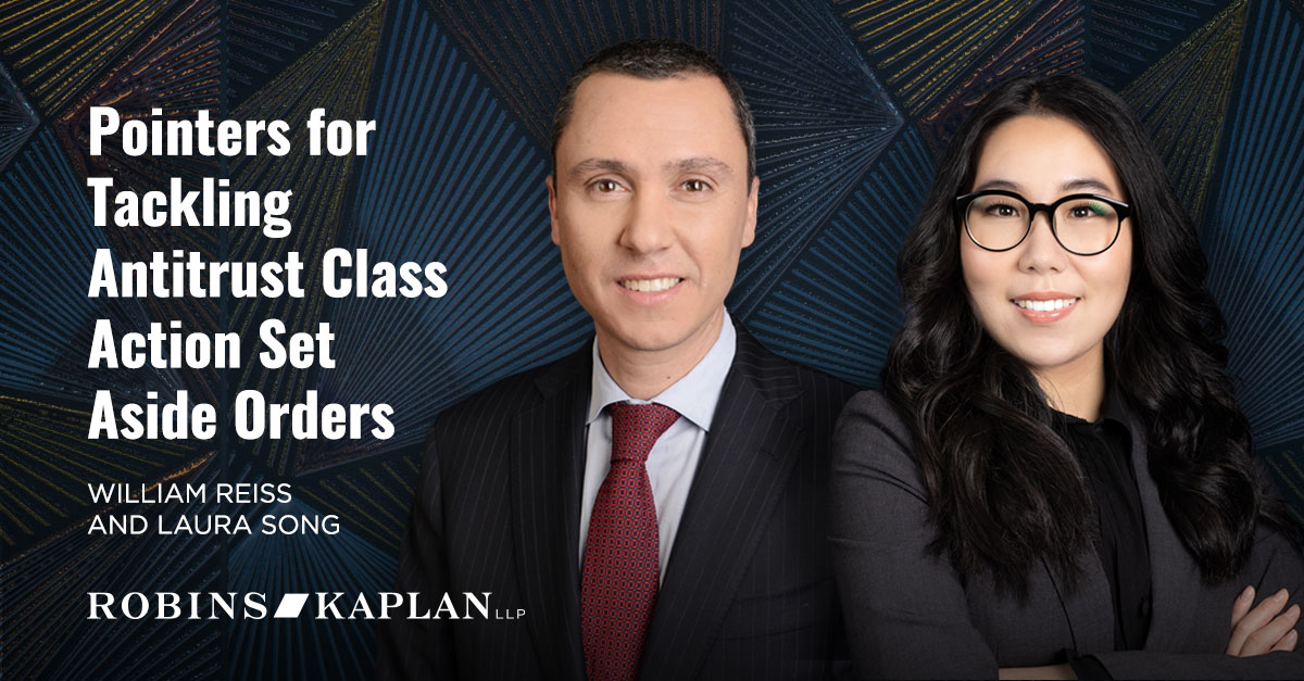 Robins Kaplan Attorneys Nominated for Antitrust Writing Awards