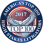 America's Top 100 High Stakes Litigators